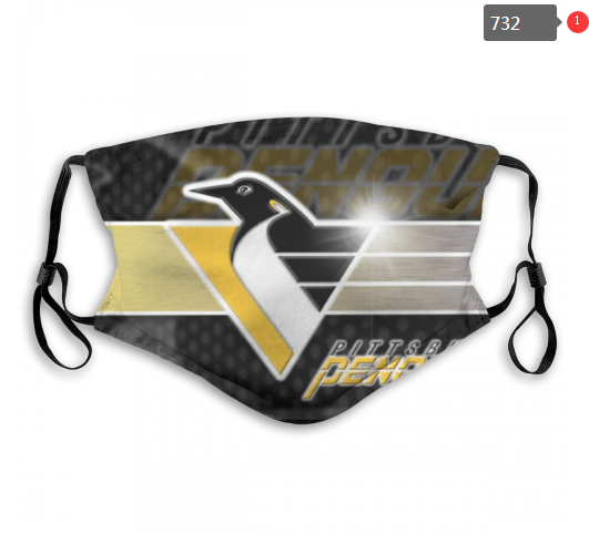 NHL Pittsburgh Penguins #3 Dust mask with filter->nba dust mask->Sports Accessory